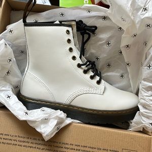 White dr. Martens